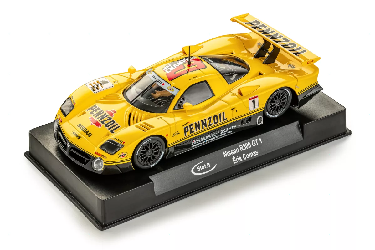 CA14F Nissan R390 GT1 Pennzoil #1 Érik Comas