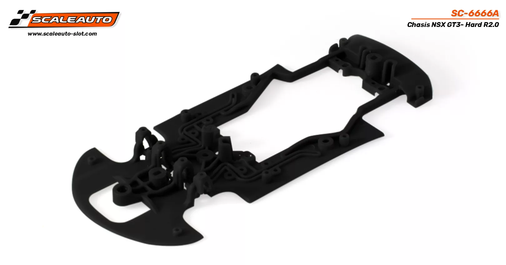 SC-6666A Chassis NSX GT3 Standard Black R-Inflex 2.0