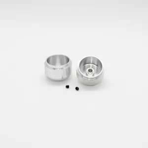 S-128S Aluminum NASCAR Wheels (2) 14.5x8.9mm for 3/32" axles