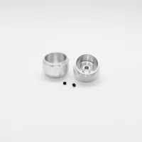 S-128 Aluminum NASCAR Wheels (2) 14.5x8.9mm for 3/32" axles