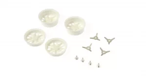 S-623 GT40 MK2 unpainted inserts with aluminum nuts + photo-etch