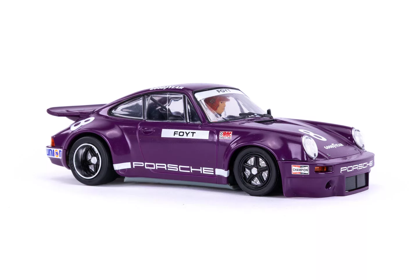 SC-6395R  Porsche 911 RS Foyt #8 1973 IROC Riverside
