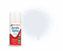AD6191 Humbrol Spray Paint CHROME SILVER 191 Metallic (Acrylic)