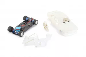 BRM101A Opel Kadett White Kit with complete chassis