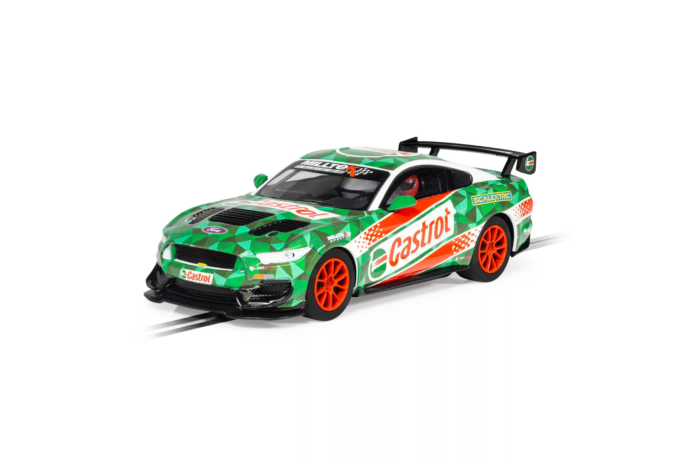 C4327 Ford Mustang GT4 Castrol Drift Car