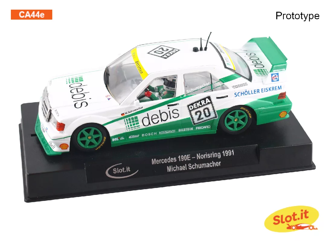 SICA44E Mercedes 190E #20 Norisring 1991