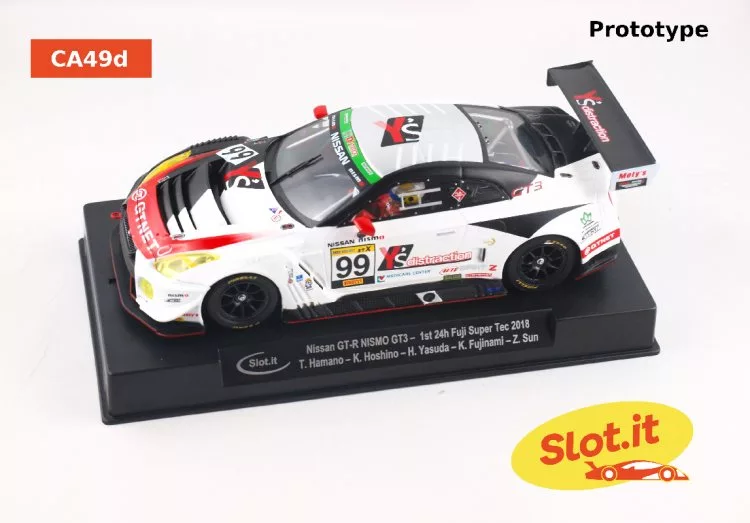 CA49d Nissan GT-R NISMO GT3 #99 2018 Fuji Super Tec Winner CA49d Nissan GT-R NISMO GT3 #99 2018 Fuji Super Tec Winner
