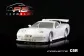RS0190 Corvette C5 White kit with assembled chassis