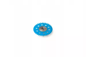 SIGS1834-LPL 34d. Sidewinder Spur Gear ø18mm. in Plastic for 2.38mm Axle and M2 Screw
