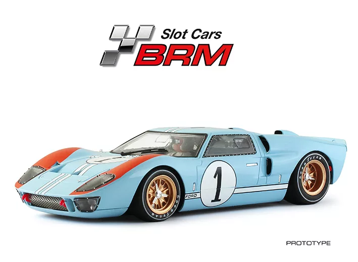 BRM218 Ford GT40 mkII Ken Miles #1
