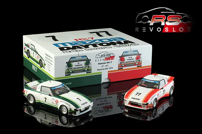 RS0280 Mazda RX-7 Daytona 1979 #77 / #7 Twin Pack