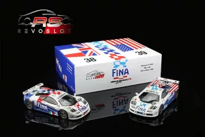 RS0128 RevoSlot McLaren F1 GTR Fina Twin Pack #38 & # 39