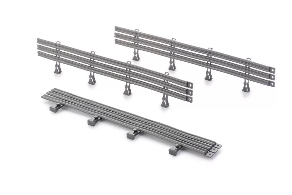 P020g-10 Guardrail 25cm grey 10pcs