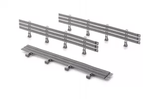 P020g-10 Guardrail 25cm grey 10pcs