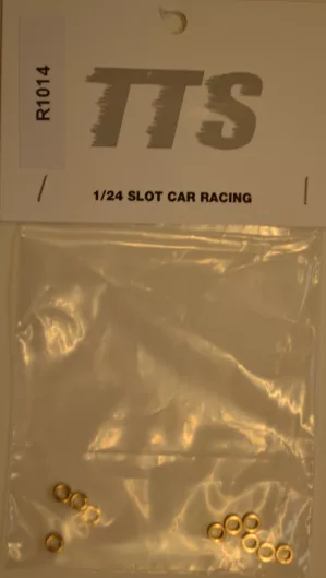 R1014 TTS Brass spacer 2 x 3mm (x10)