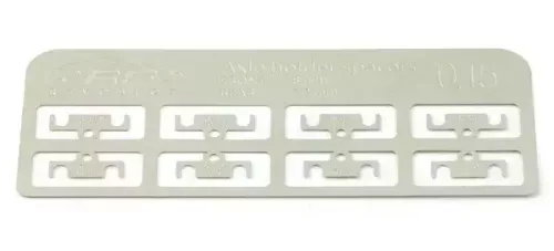 RS-213HA  Photo etched spacers for axles H 0.15mm 4 x front & rear