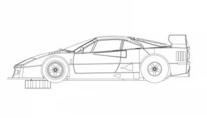 RS0069  F40 White Kit