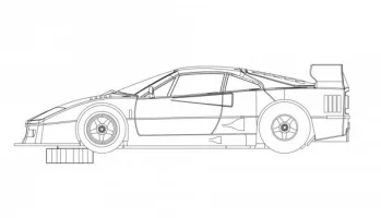 RS0069  F40 White Kit