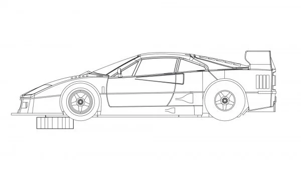 RS0069  F40 White Kit