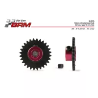 S-095S	Nylon AW gear 28 teeth 15,6 mm Ø with M3 screw (1x)