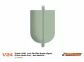SC-1642B Guide 3/16" Low Profile Super Sport 9.1mm blade Grey