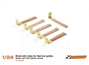 SC-1647A Braid w/ clips for Narrow guides Super soft 3.5x 0,5mm SC-1647A Braid w/ clips for Narrow guides Super soft 3.5x 0,5mm