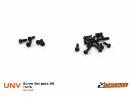 SC-5142  Screw Set #2 (for 1/24 scale cars)