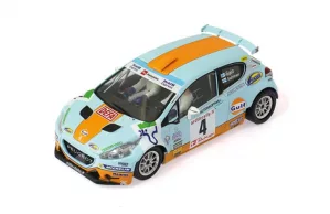 SC-6237R Peugeot 208 T16 Gulf #4 2016 Rally Arctic