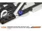 SC-8170B  Suspension mounts HEX head 3mm. aluminum -PURPLE-