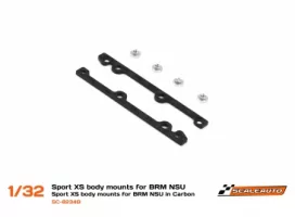 SC-8234b Sport XS body mounts for BRM NSU in Carbon