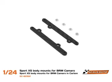 SC-8235a Sport XS body mounts for BRM Camaro in Carbon SC-8235a Sport XS body mounts for BRM Camaro in Carbon