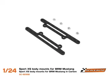 SC-8235b Sport XS body mounts for BRM Mustang in Carbon SC-8235b Sport XS body mounts for BRM Mustang in Carbon