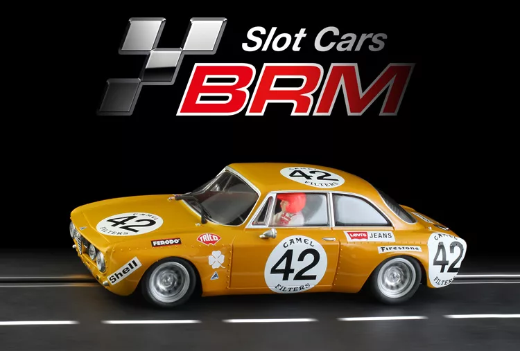 BRM185 ALFA GTAM AUTODELTA #42 3rd 24H SPA 1971 HEZEMANS/FACETTI assembled with aluminum chassis – front CAMBER system