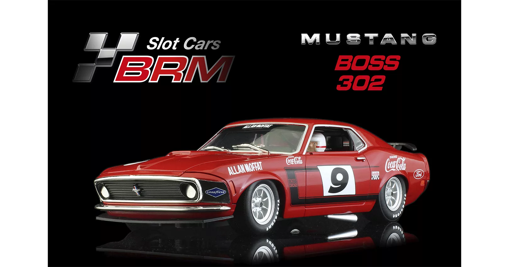 BRM195 Trans Am Mustang 1970 #9 Allan Moffat Racing
