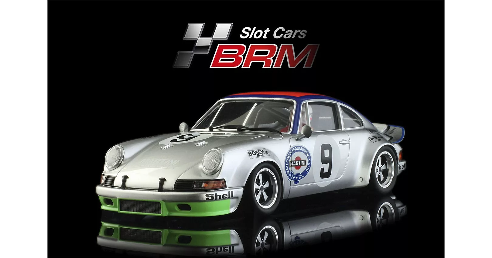 BRM215: Porsche 911RSR Martini Racing #9 3rd Targa Florio 1973 L. Kinnunen / C. Haldi