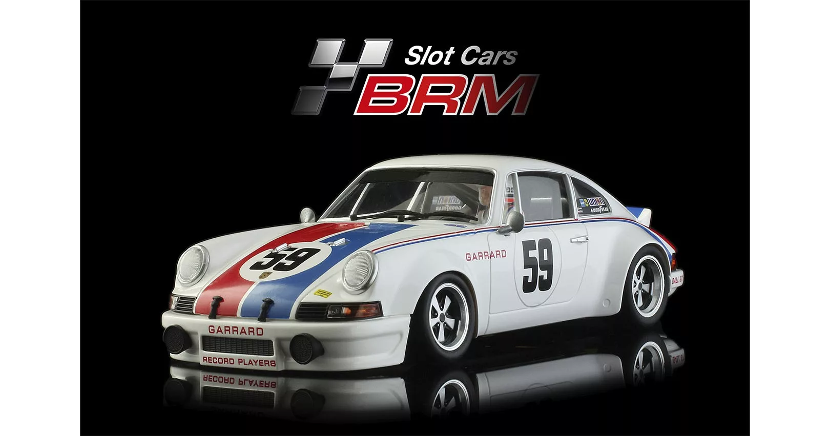 BRM216: Porsche 911RSR Brumos Team #59 WINNER 24H Daytona 1973 P. Gregg / H. Haywood