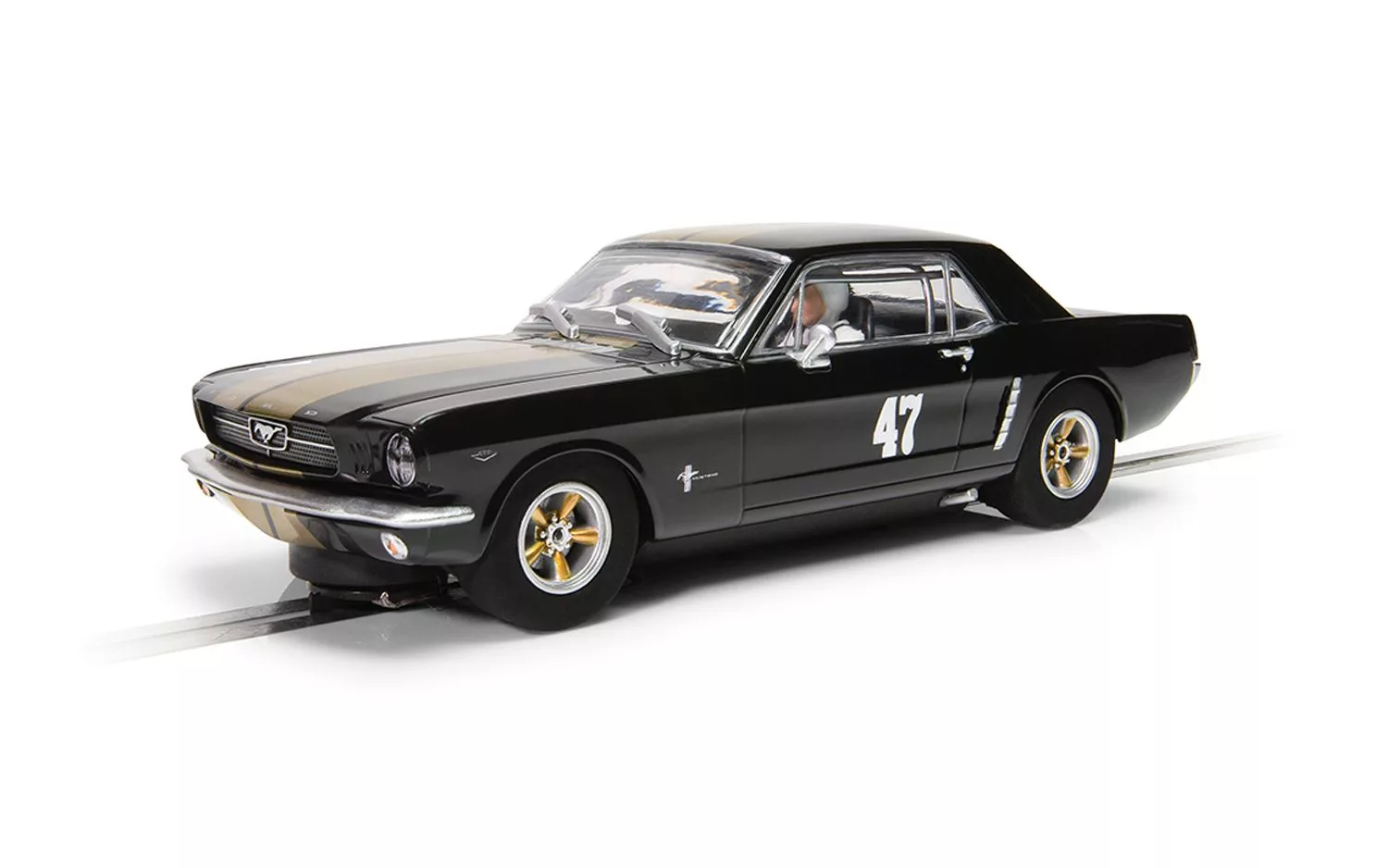 C4405 Ford Mustang Black and Gold