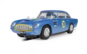 C4599 Aston Martin DB5 Blue / Yellow Historic GT Racing