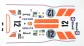 TOP-1051 1/32 scale decals Matra MS670b Le Man 1973 #12