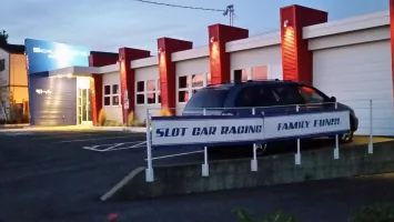ScaleRacing Center in Tacoma, images of Store and Tracks.