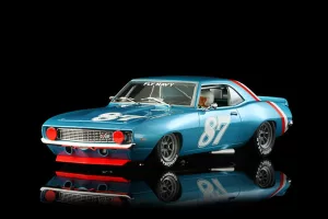 ScaleRacing/BRM072 1:24th scale  Fly Navy Trans Am Camaro #87