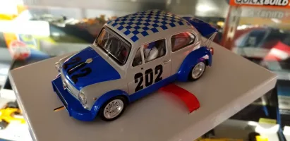 BRM086 FIAT Abarth 1000TCR GREY BLUE #202 "Mini Car' Series