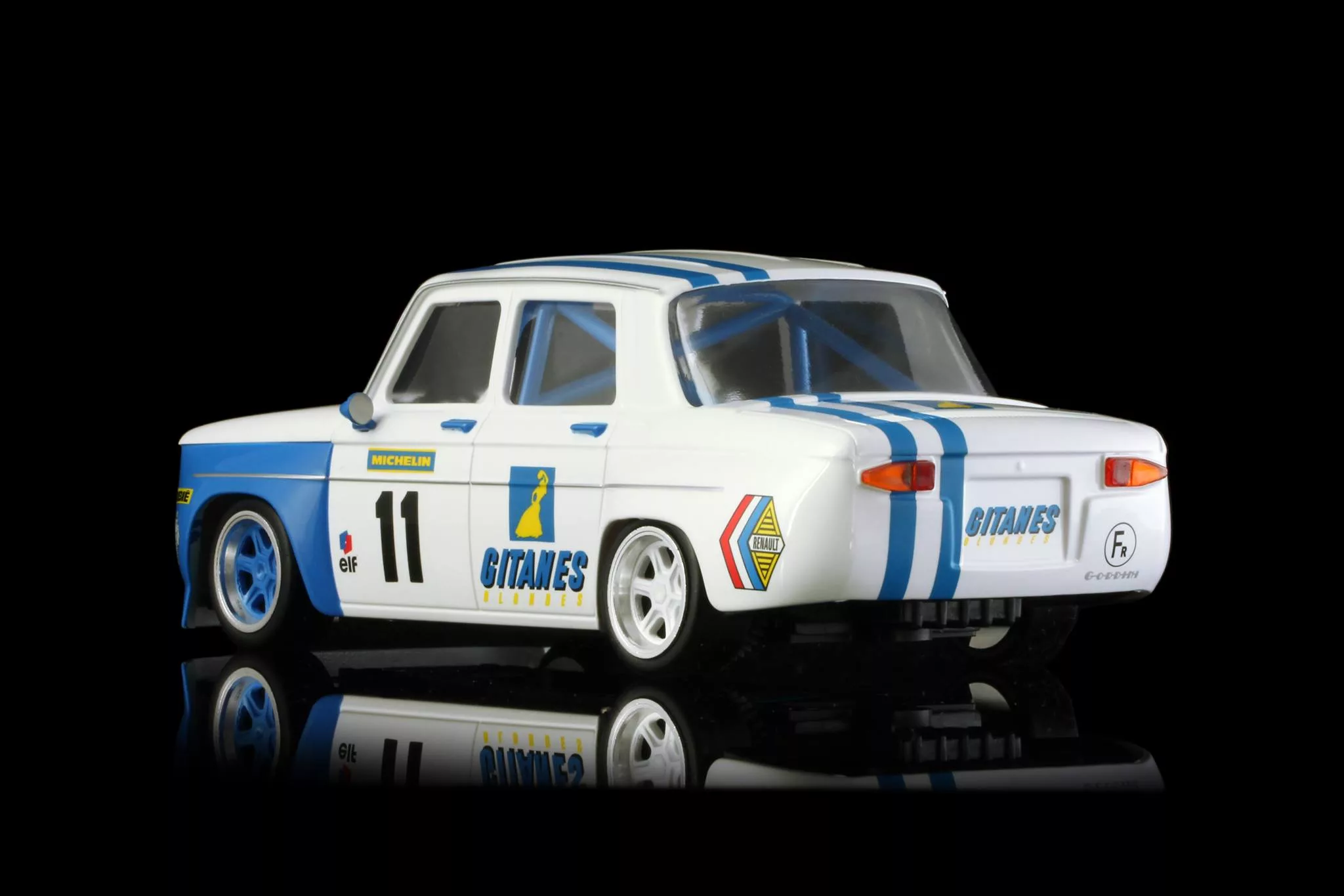 BRM093  Gordini #11 White Gitanes Edition 1:24 scale slot car.