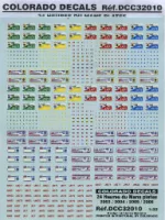 CRP-C32010 Decals 24 Hour Le Mans Entrant Plates 2003-2006