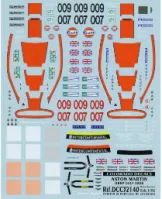 CRP-C32140 Decals 1/32 Aston Martin DBR9 'Gulf' 2008