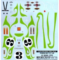 42-CRP-C32157 Decals 1/32 Porsche 917LH #3 psychedelic 'Martini'
