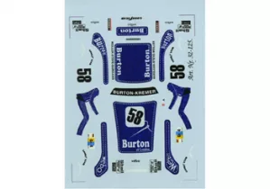 DMC-32-125 Decals 1/32 Porsche 934 #58 'Burton of London'