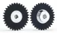SIGS1832-Pl 32T Plastic Sidewinder Spur 18mm dia.