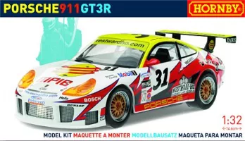 PORSCHE 911 GT3R - Hornby Model Kit