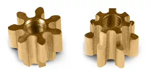 MR4027 7t Sidewinder pinion(2) 4.5mm dia. for 1.5mm motor shaft